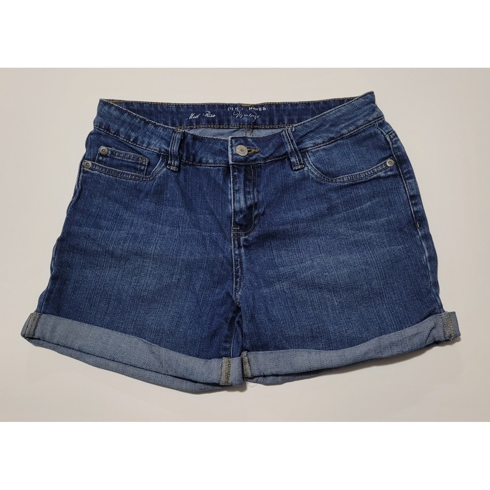 Women's Vintage Denverhayes Denim Shorts Women's Size 4 Cuffed Hem Mid‎ Rise